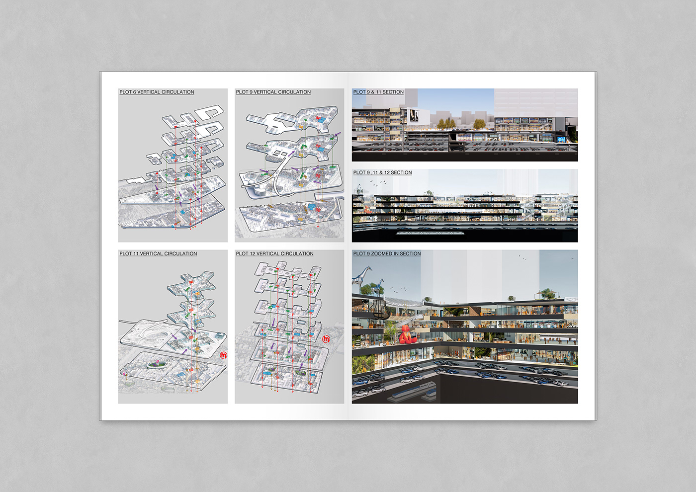 architecture folio portfolio rendering design interior design  Layout modern Render visualization