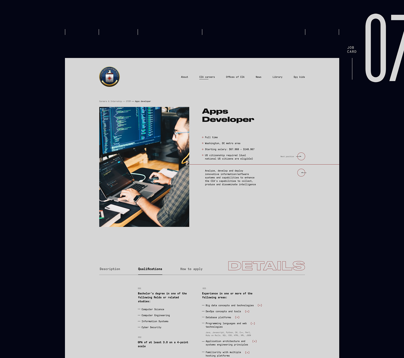 corporate redesign Technology typography   UI ux Website Webdesign