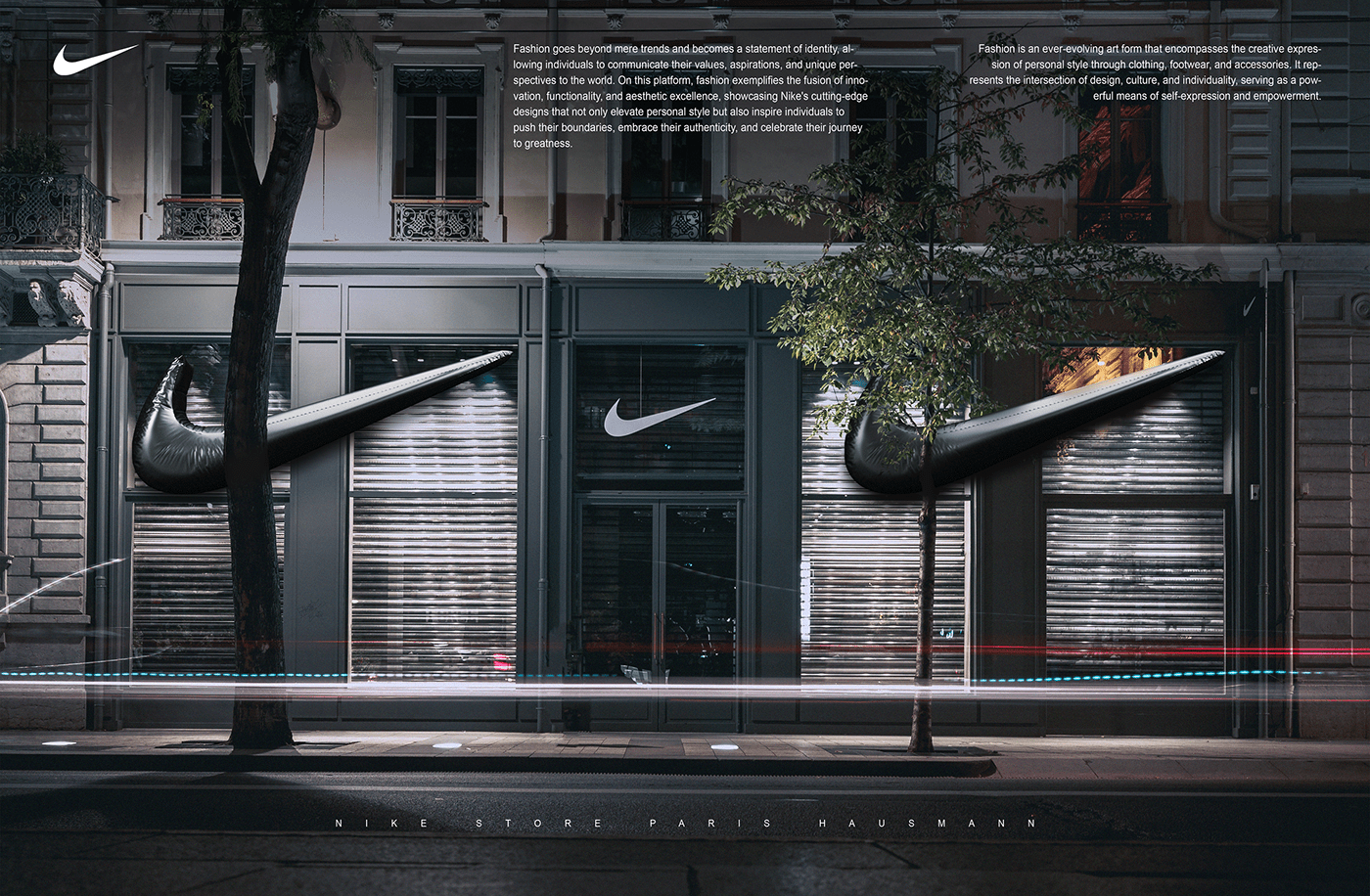 Nike sneakers Clothing brand identity adobe illustrator visual identity Poster Design Social media post
