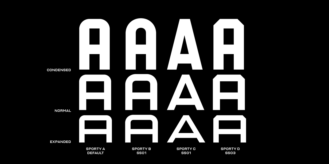 sport deporte numbers t-shirt font Typeface typeface design typography   geometric modular