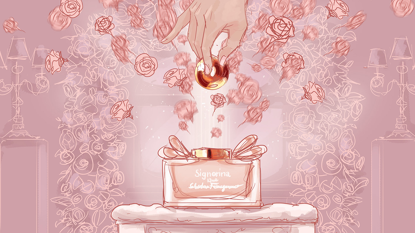 storyboard storytelling   parfume beauty product concept identity brand