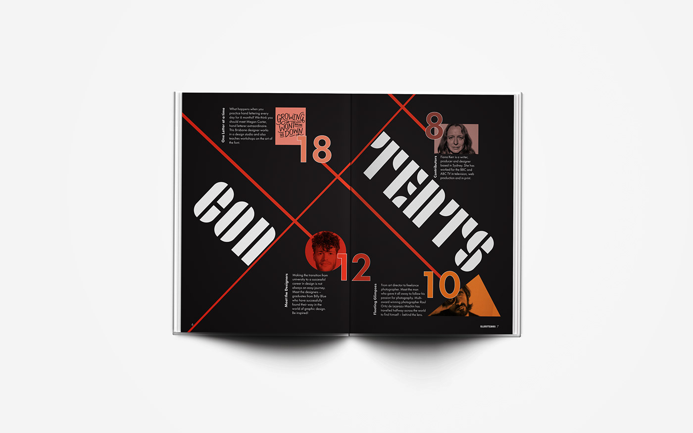 graphic design graphicdesign typography   Layout magazine magazinelayout magazinecover bauhaus