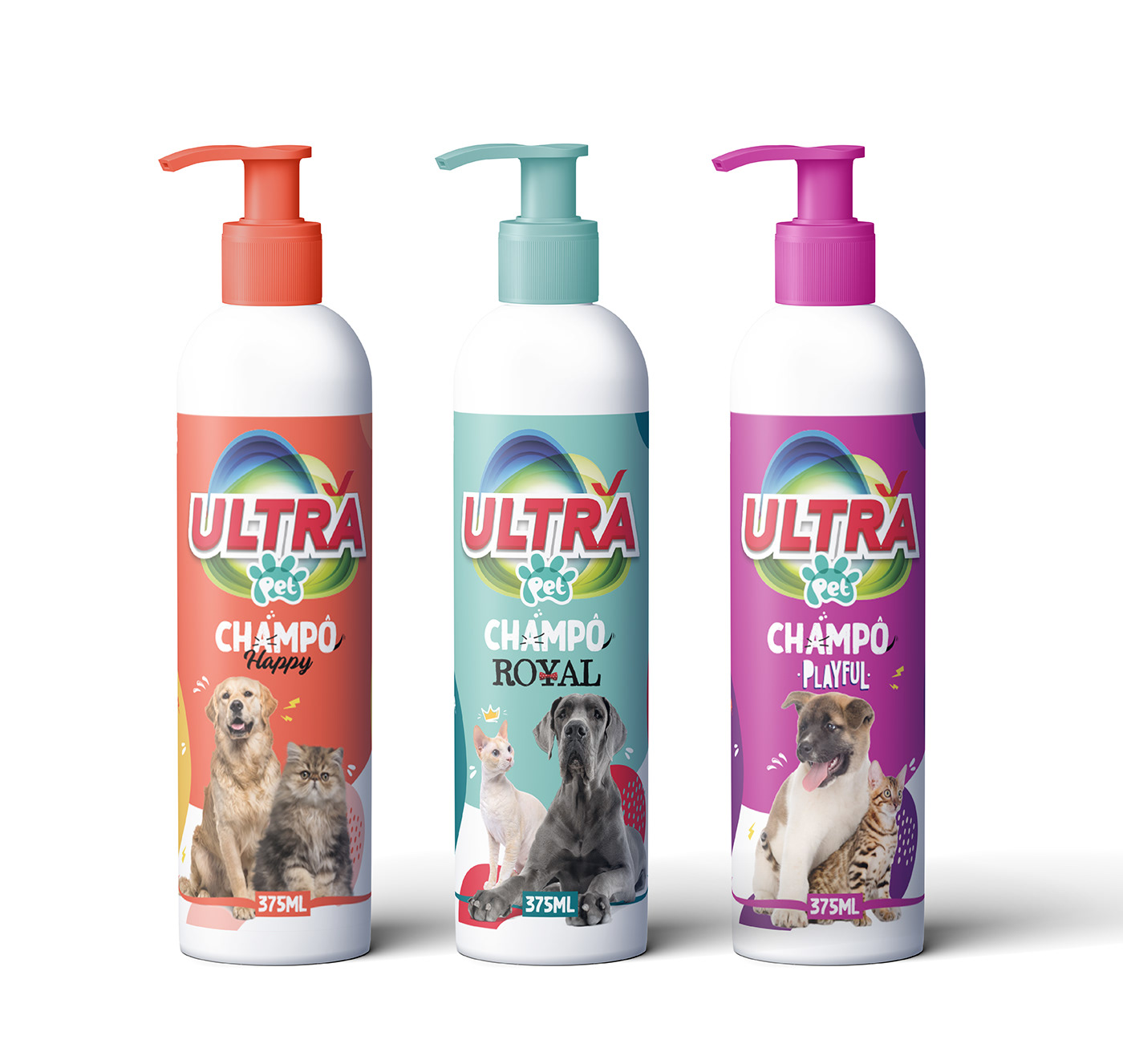 bottle cologne Label package packaging design Pet Pet range product shampoo