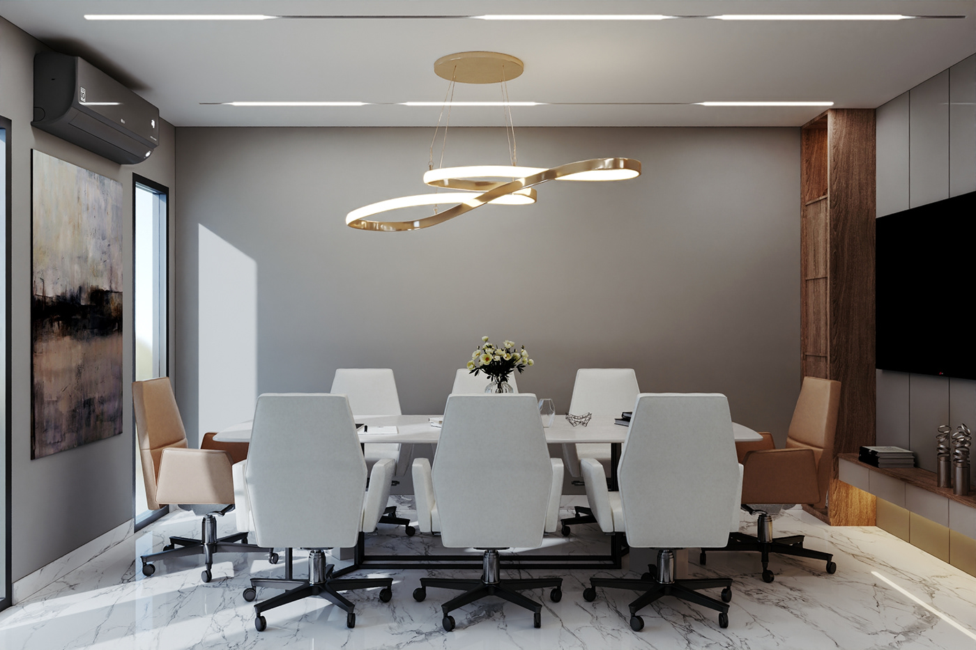 design interior design  architecture Render 3ds max modern visualization 3D vray