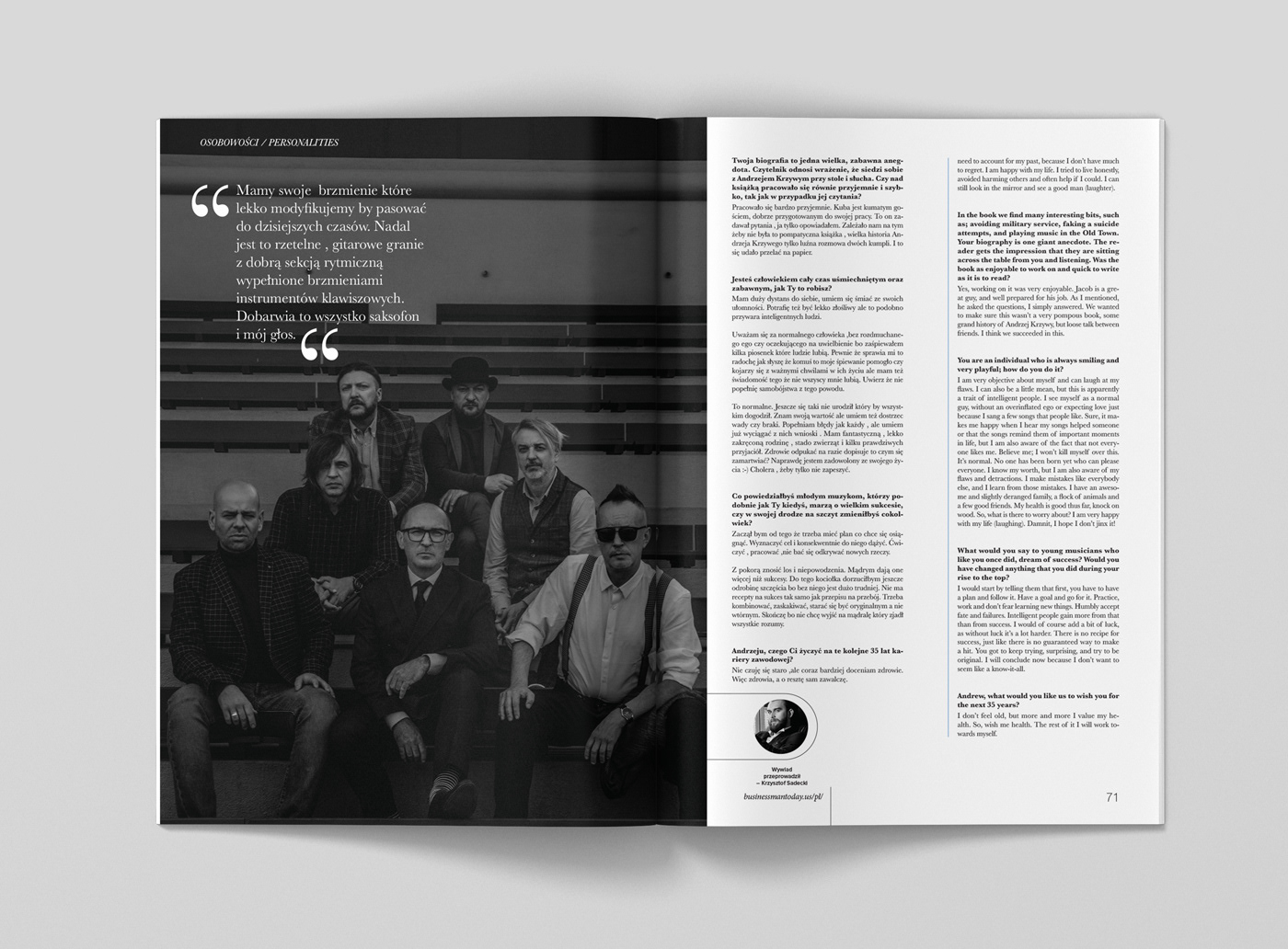 editorial design magazine InDesign print business grid