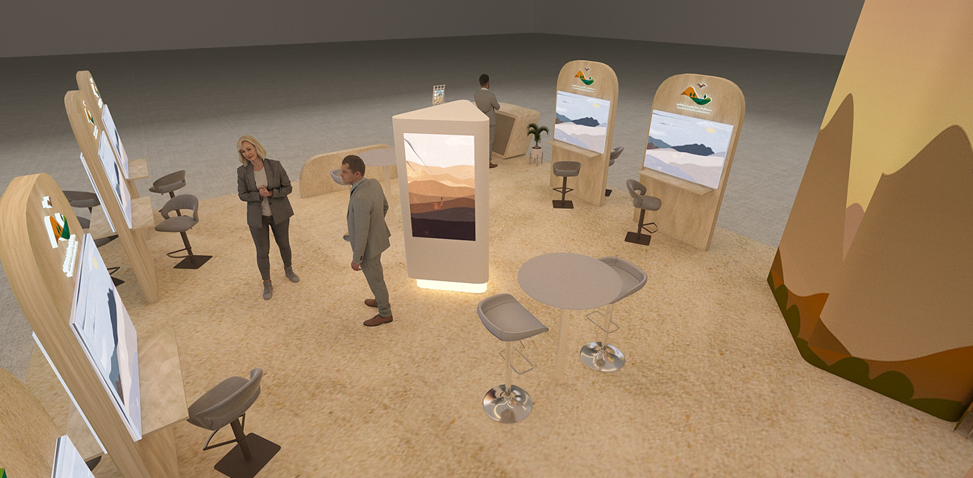 Event Design booth design architecture Exhibition Design  3D visualization exterior Render 3ds max vray