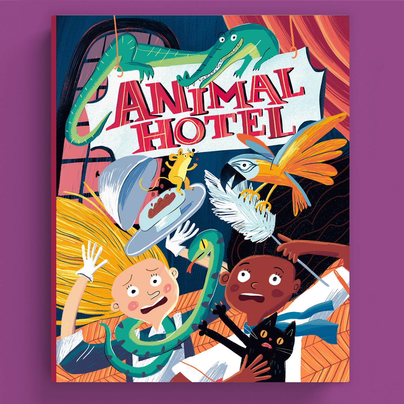 book illustration bookcover Character Character design  children cover ILLUSTRATION  lettering Middle grade cover design