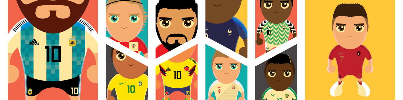 Cartoons Editorial Illustration football ILLUSTRATION  Jerseys soccer superman vector Vector Illustration