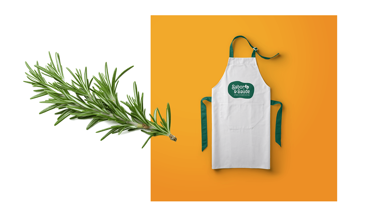 identidade visual designer gráfico Logotipo visual identity temperos comida culinária Food  tea
