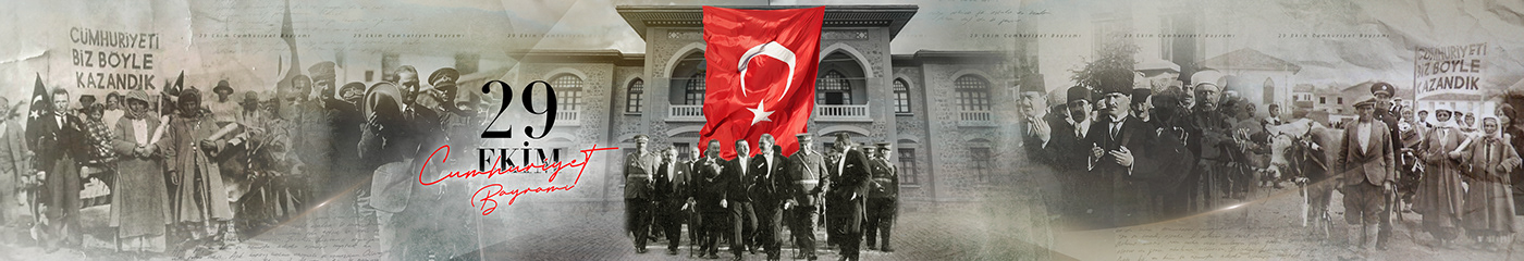 29 ekim Ataturk barco cumhuriyet graphic design  republic day wall design