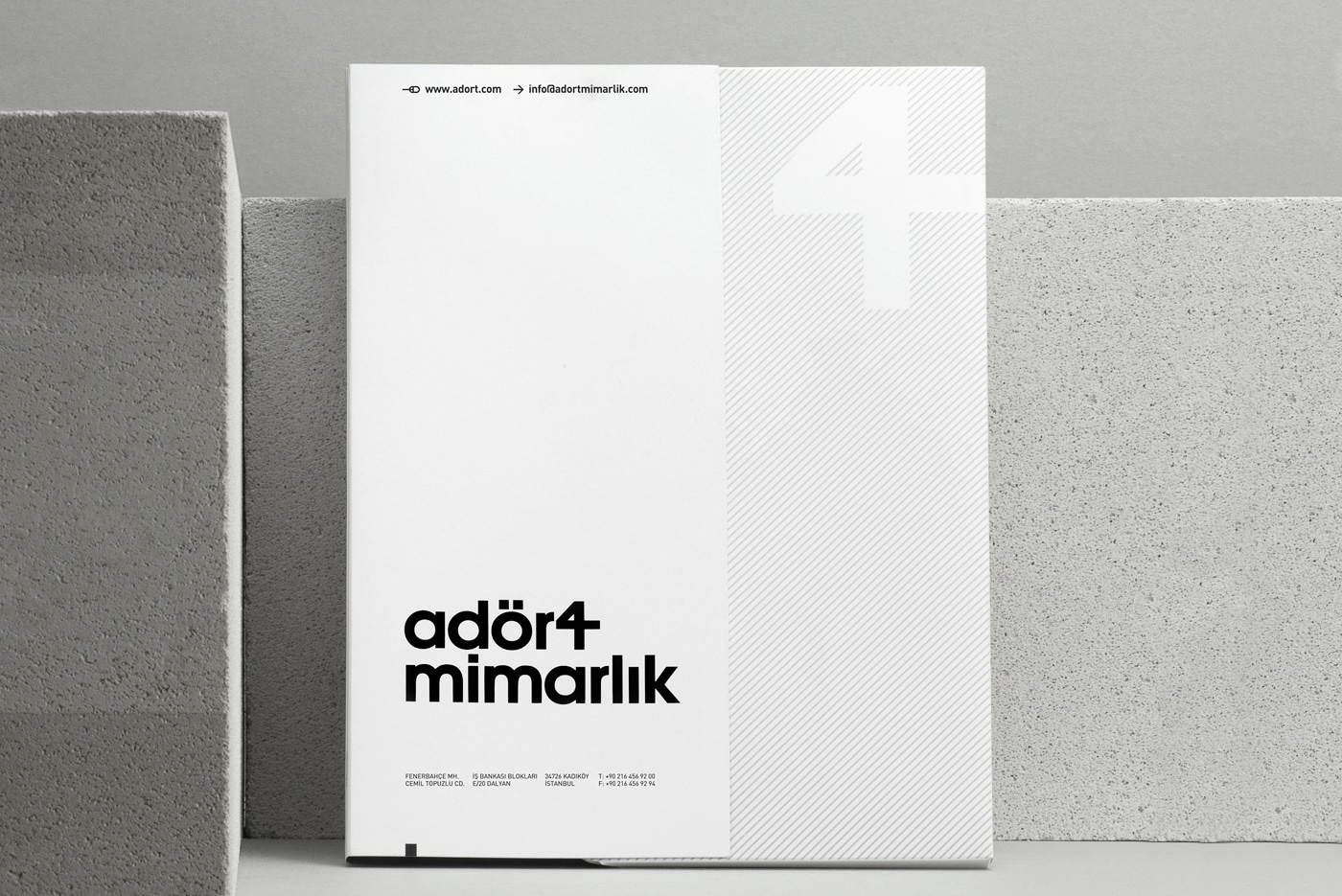 adört interior graphic design black and white Invitation broshure magnet pencil book logo web site poster corporate identity istanbul