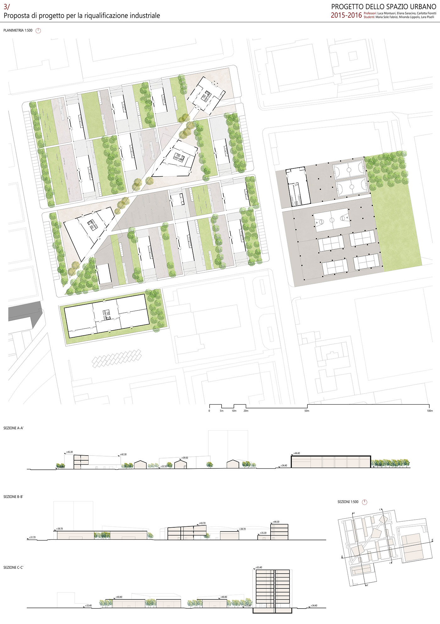 public space Tor Sapienza riqualification Urban Architecture fab lab Urban Project