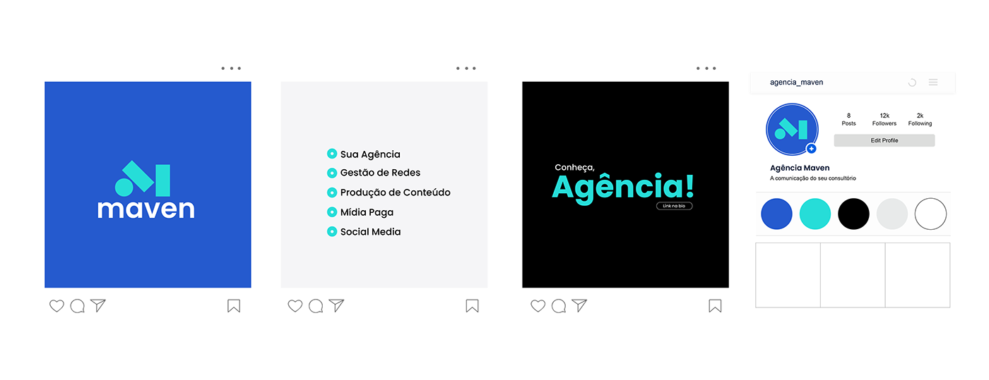identidade visual agencia agencia de publicidade agencia de marketing Logo Agencia brand identity