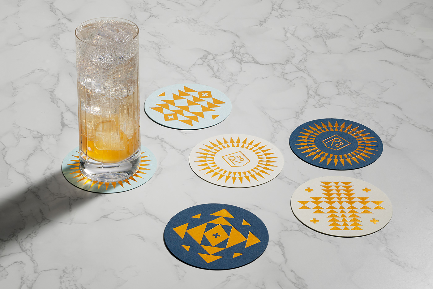 argentina branding  business card Coasters logo Matches menu new york city restaurant typography  