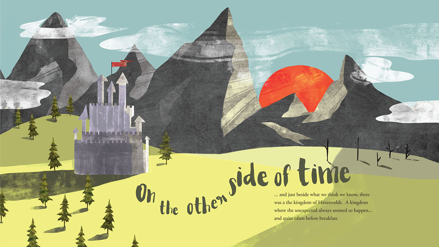 'The Giant King' – designed and illustrated children's book, by Shann Larsson - Hong Kong 