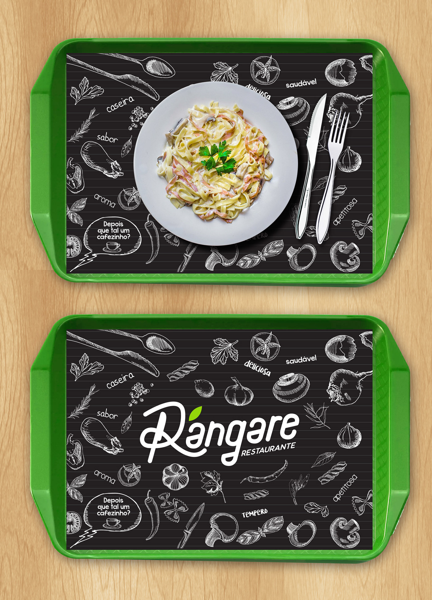 Food  restaurant branding  Logotype brand design Propaganda chef cool