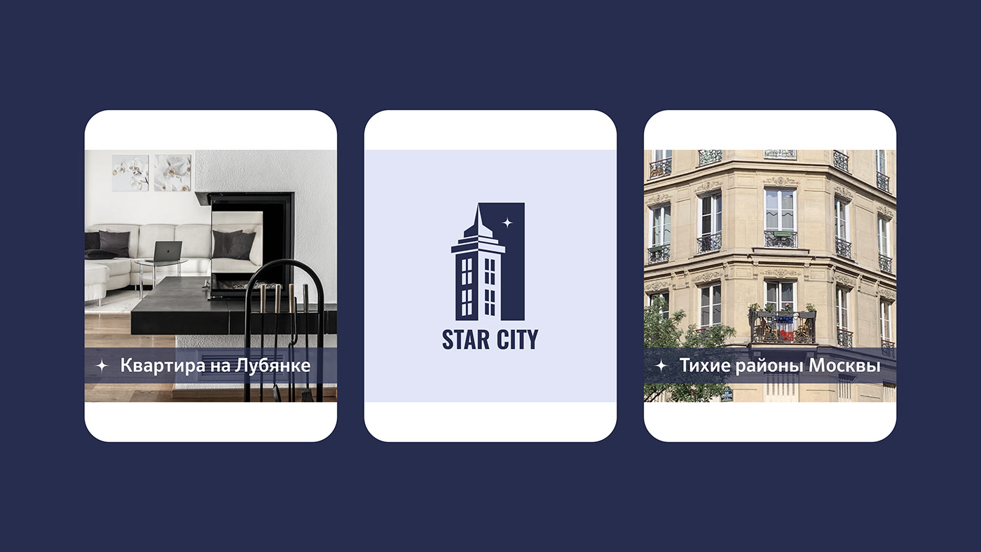 Estate agency identity landing page Logotype Mobile app Website Brand Design Icon