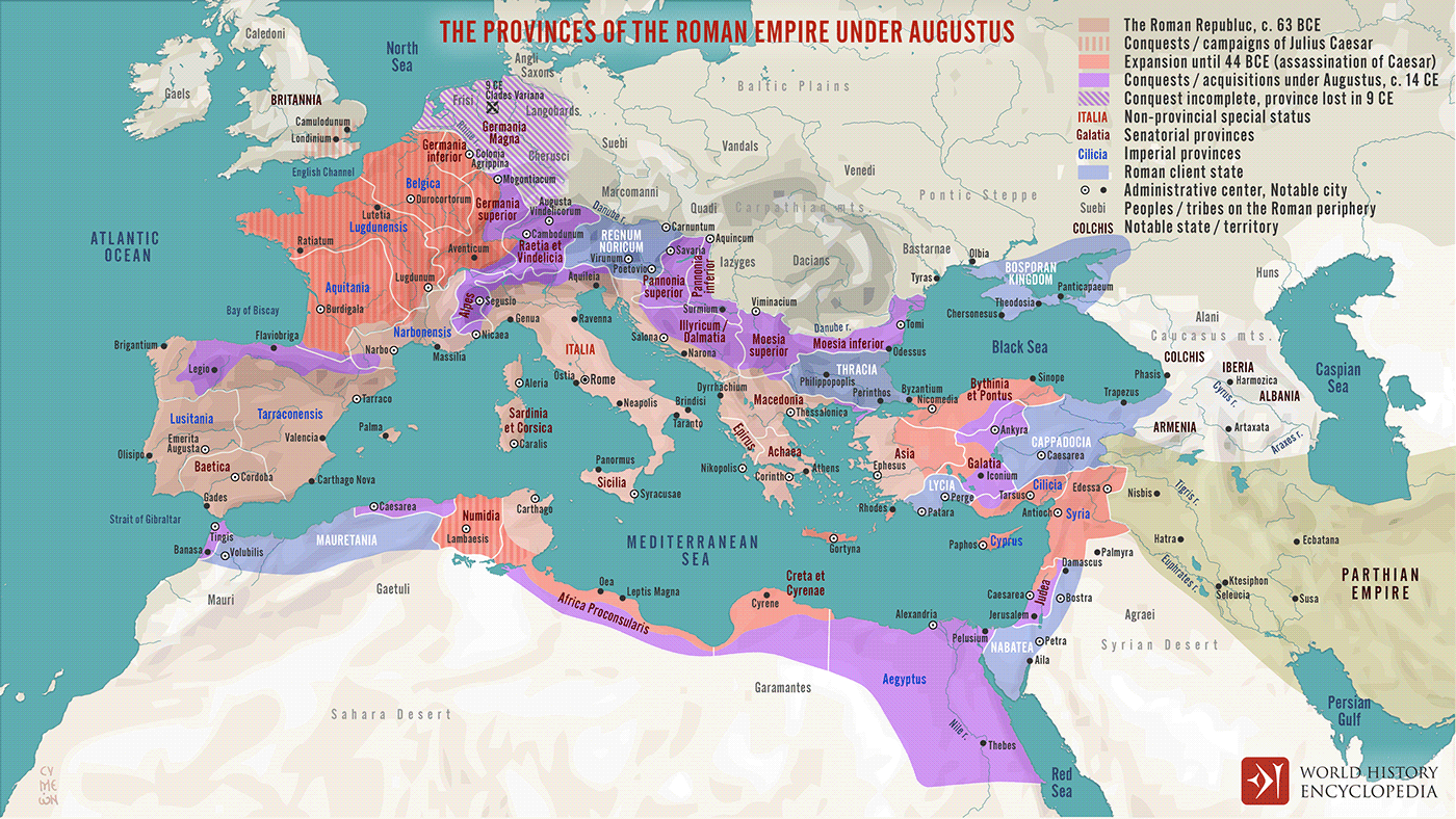 Roman Empire Rome emperor history society War legion infographic design maps map design