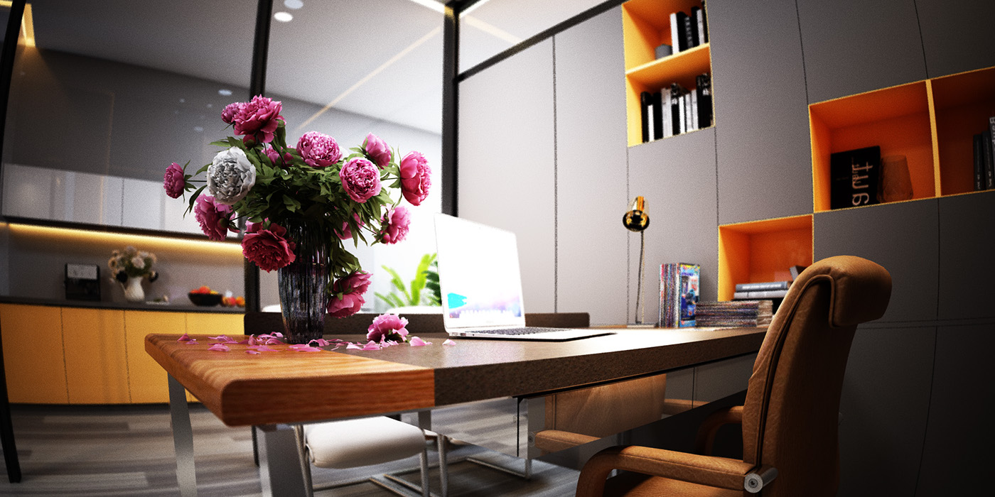 Small Office Interior Design Ideas p-2 on Behance
