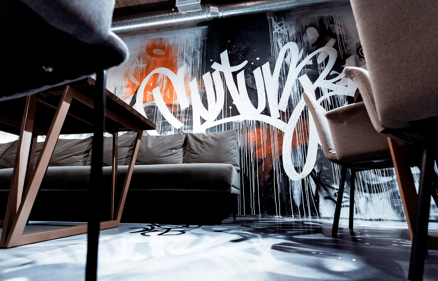 art Calligraphy   commercial Graffiti interior design  lettering painting   streetart typography   visual identity