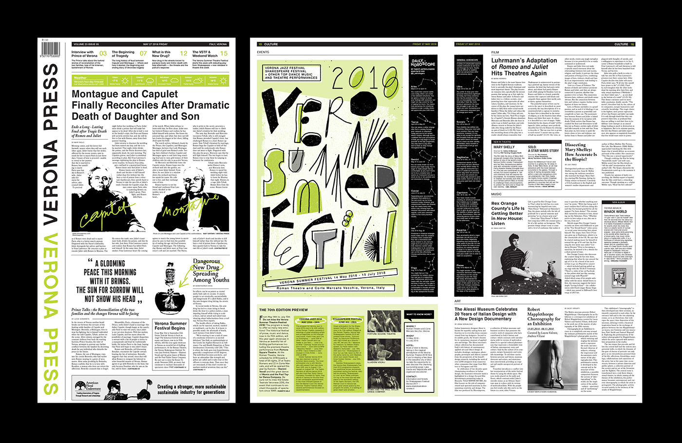 print design  publication design editorial design  graphic design  publication typography   editorial newspaper newspaper design