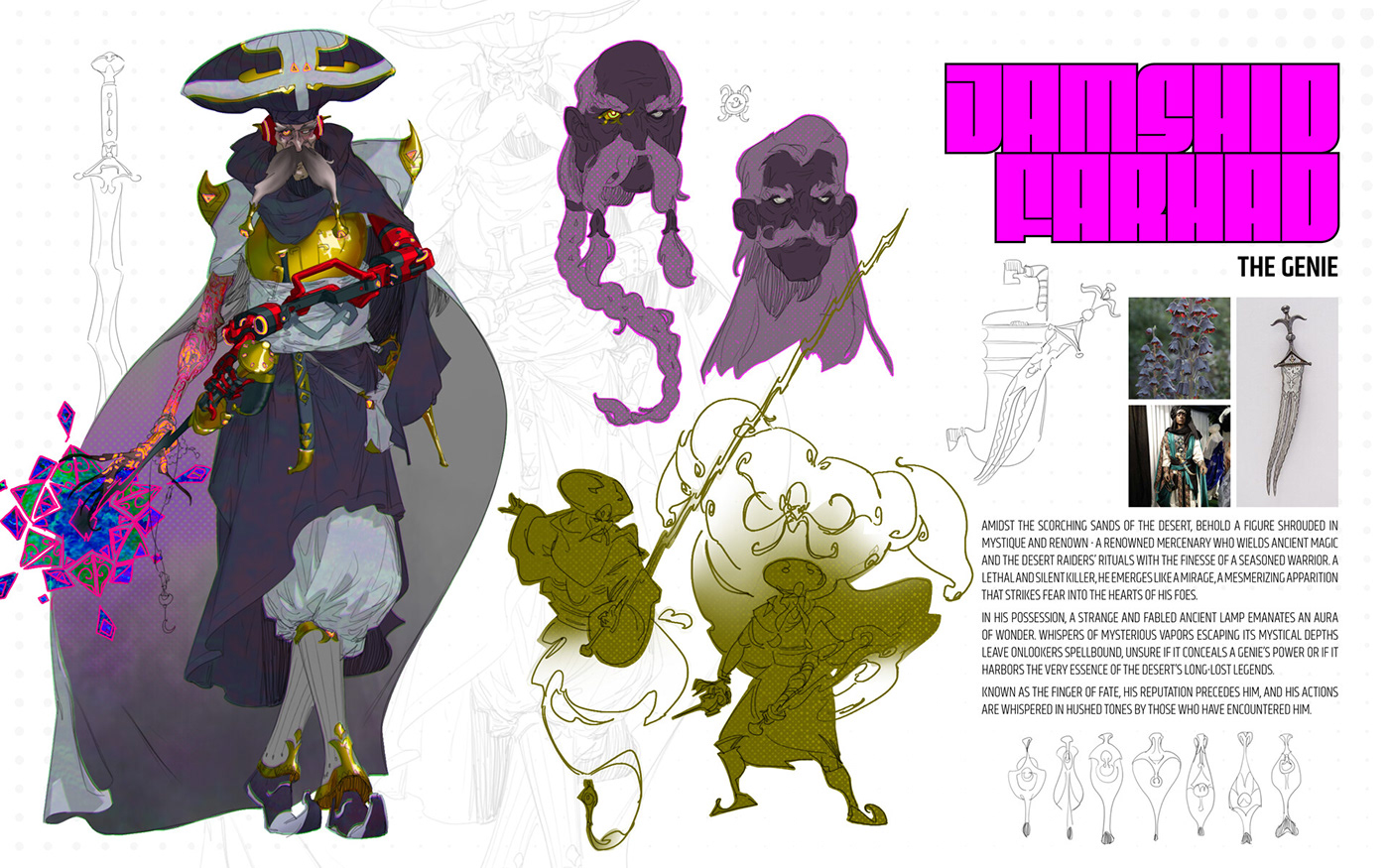 Character design  concept art videogame Digital Art  ILLUSTRATION 