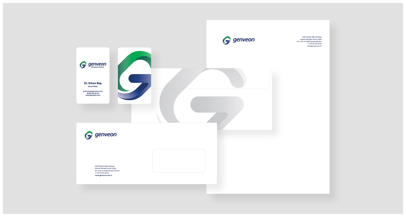 brand branding  Genveon logo medical medicine