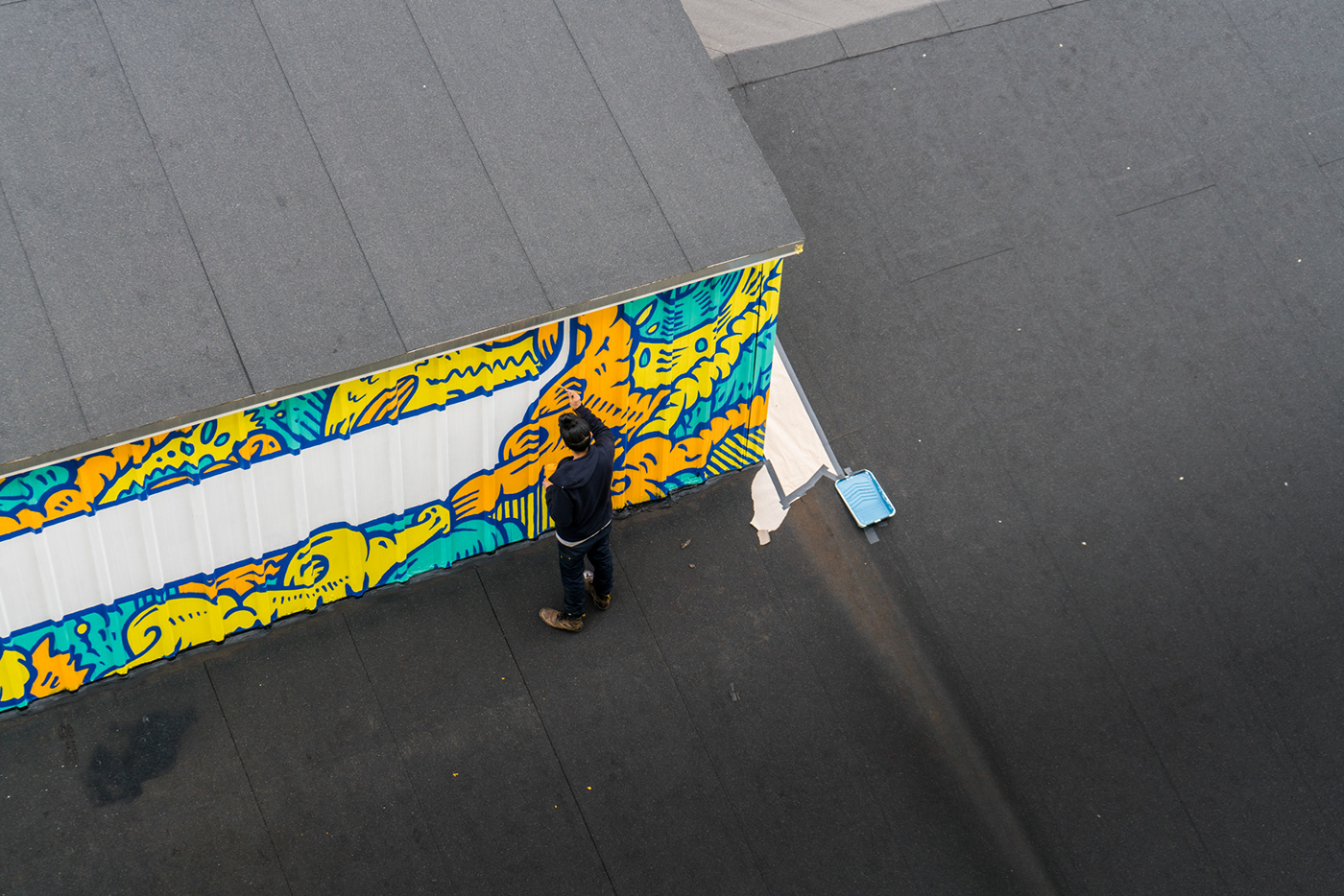 Mural Street Art  mural art spray paint commission Brooklyn New York nyc