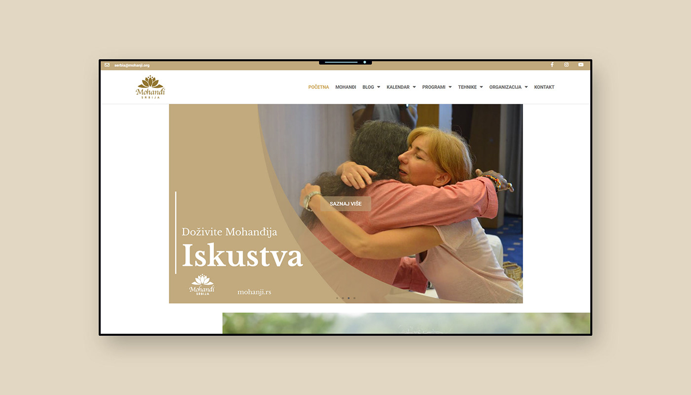 elementor minimal Serbia spiritual spirituality uiux Webdesign Webdevelopment Website wordpress
