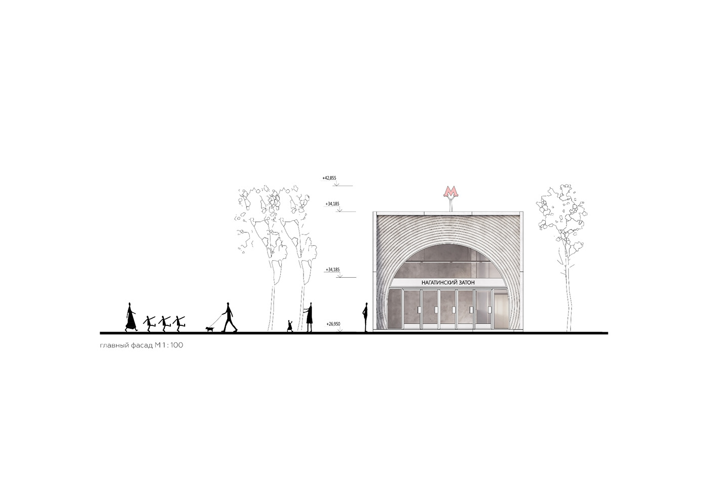 IND Architects indarchitects subway architecture concept design architectural concept