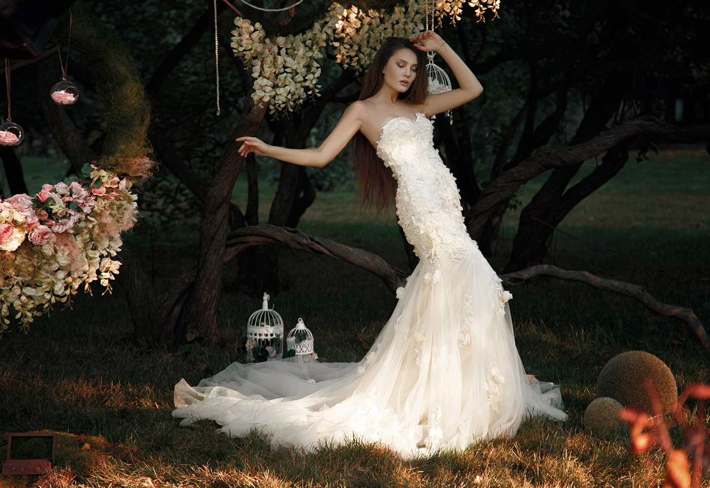dress gown ilonaveresk photographer Moscow фотографмосква campaign WEDDING DRESS bridal fantasy fashionstyle Lookbook ads creative glamour