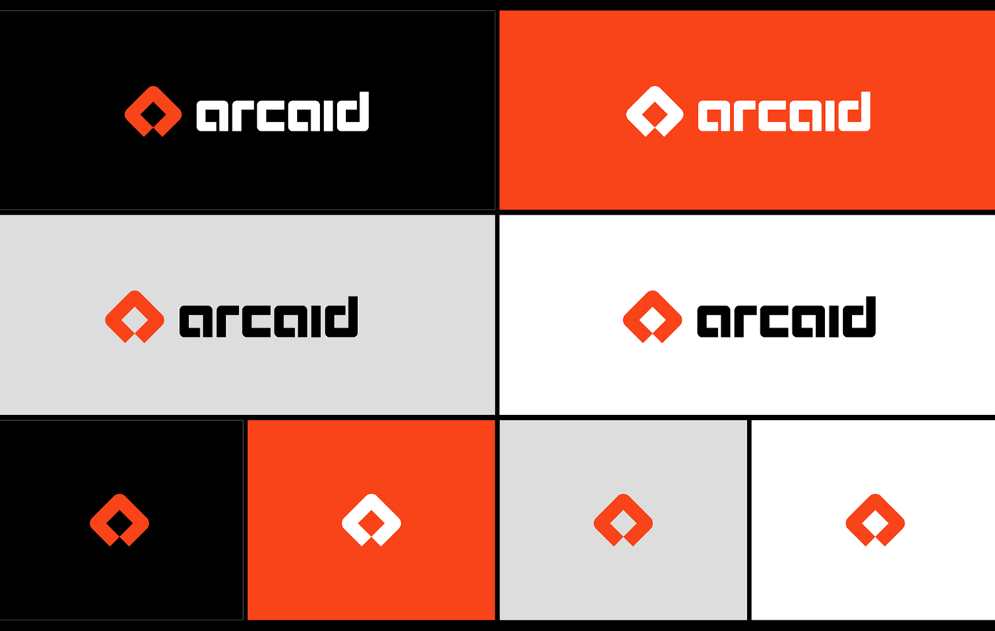 agency art direction  brand identity branding  game design  Gaming Logo Design naming orange video game