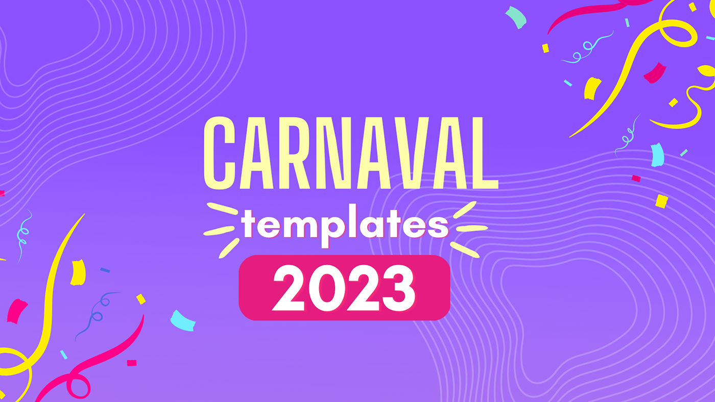 Advertising  canva Carnaval designer instagra Logo Design Social media post socialmidia storie template