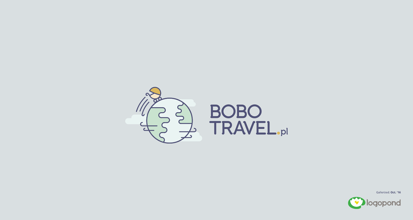 Web logo Travel bcwikalowski kids e-commerce voila voilastudio