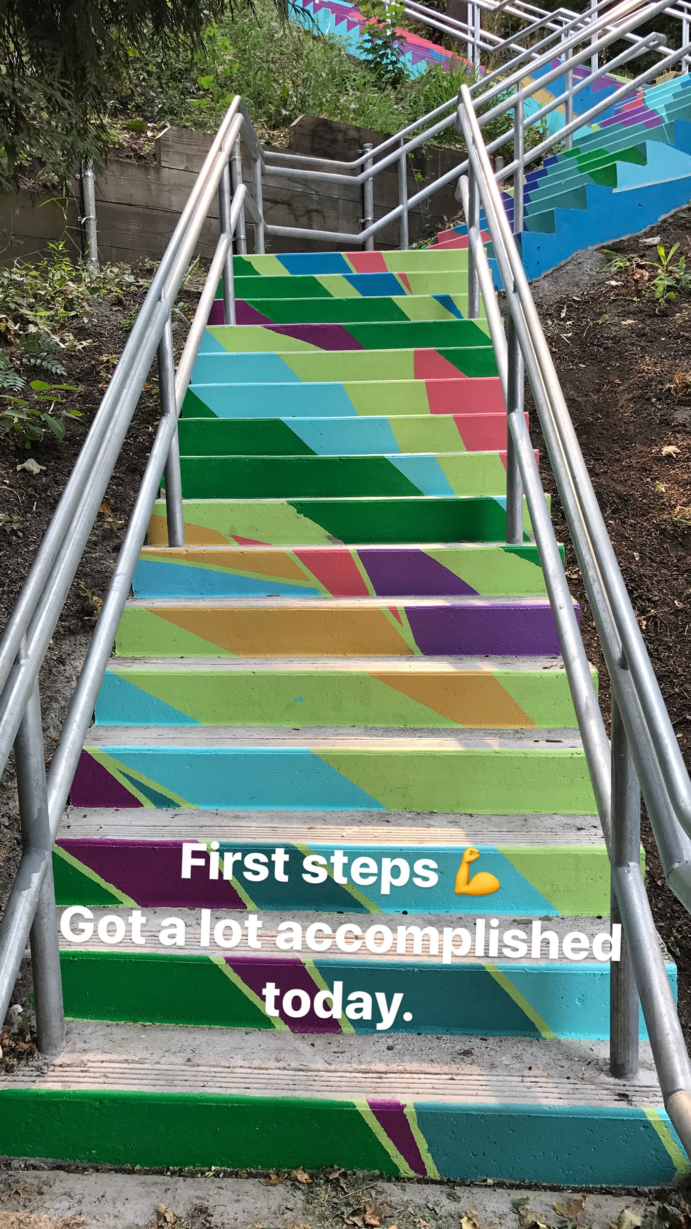 seattle public art City of Seattle onesevennine Staircase Art find it fix it