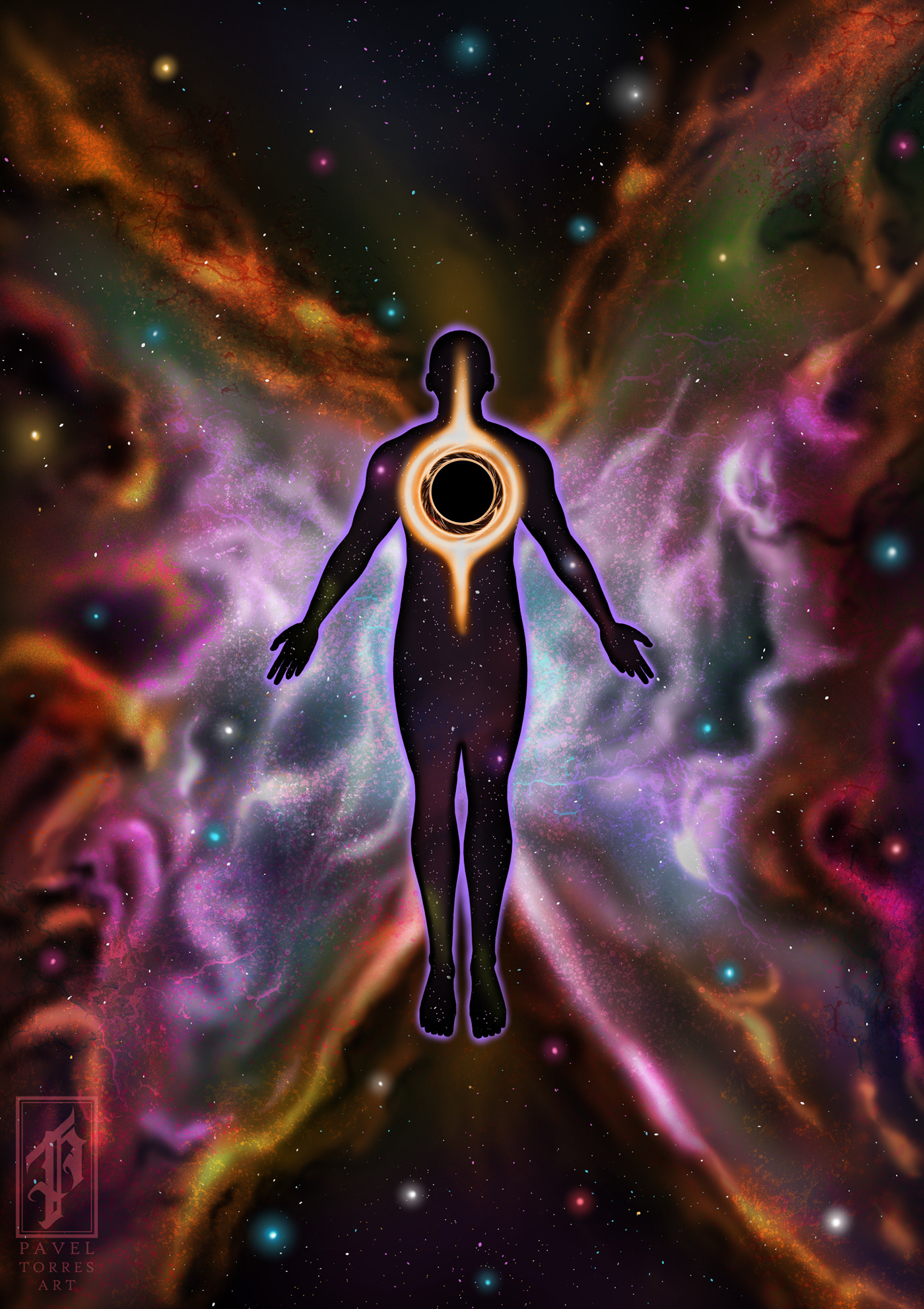 album artwork art artwork band cosmic Digital Art  digital illustration ILLUSTRATION  music poster universe