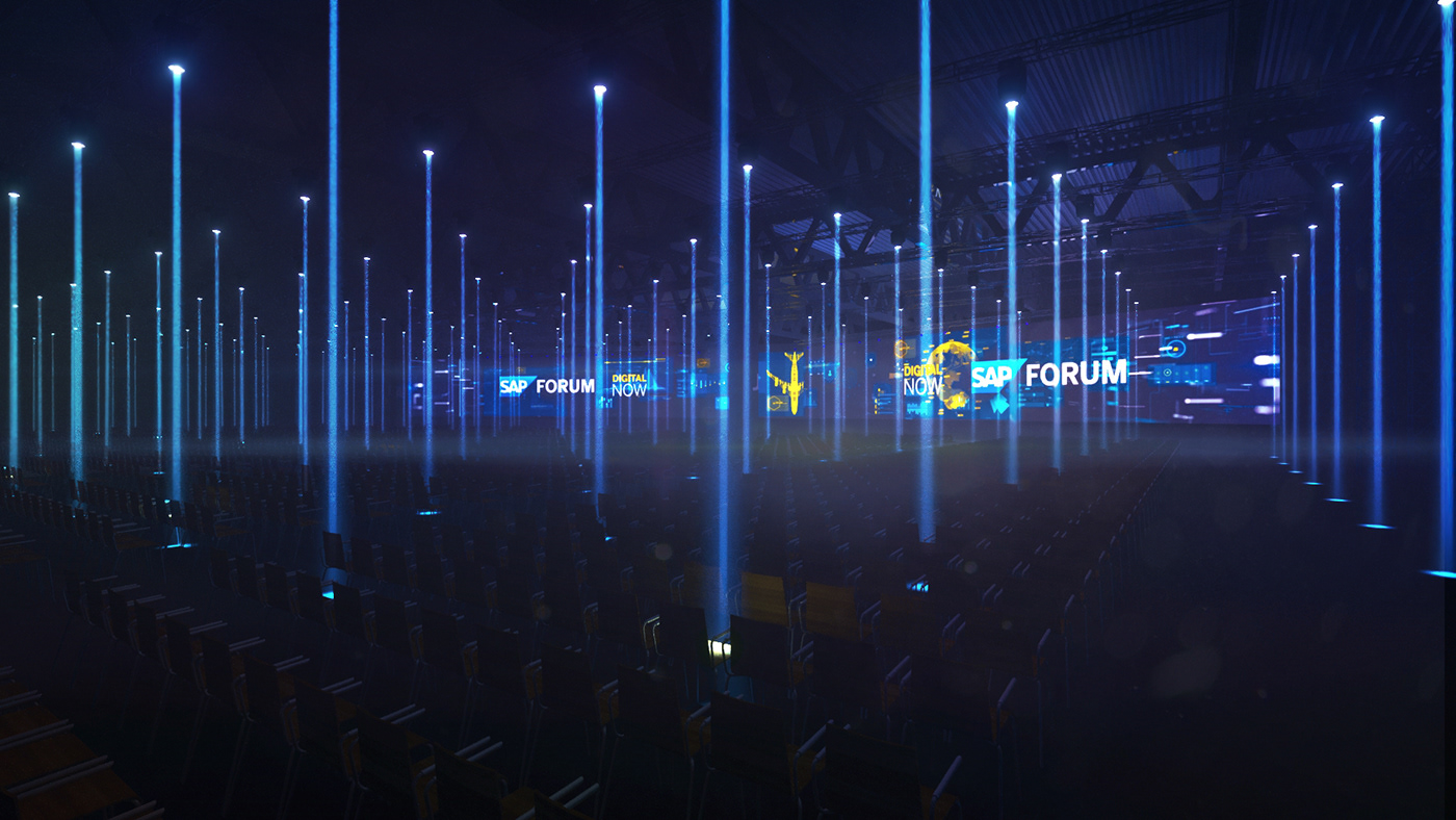 SAP forum conference IT Event оформление Саммит форум шоу sap digital now