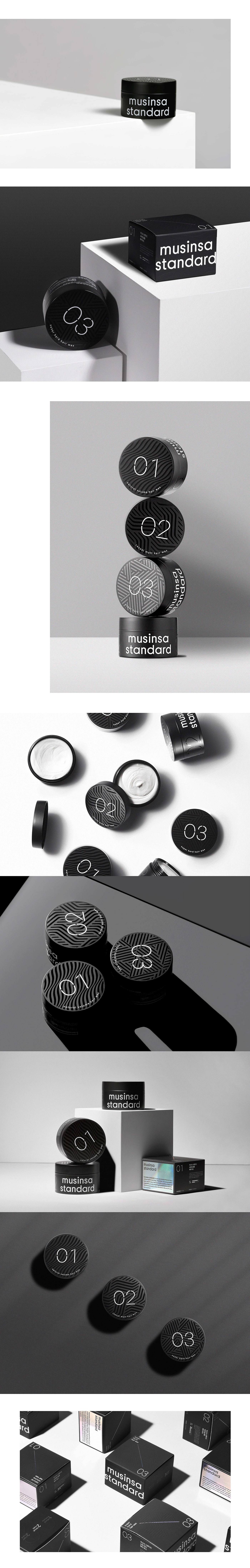 Cosmetic Cosmetic package Hairwax MUSINSA brandidentity package branding Packaging GRAFYDESIGN 그래피디자인 GRAFY DESIGN