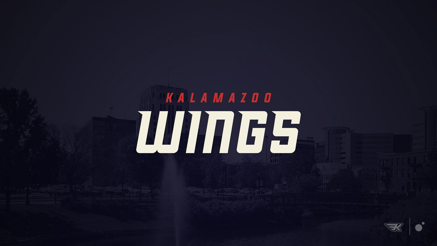 hockey jersey logo logos sports brand branding  puck Kalamazoo Michigan