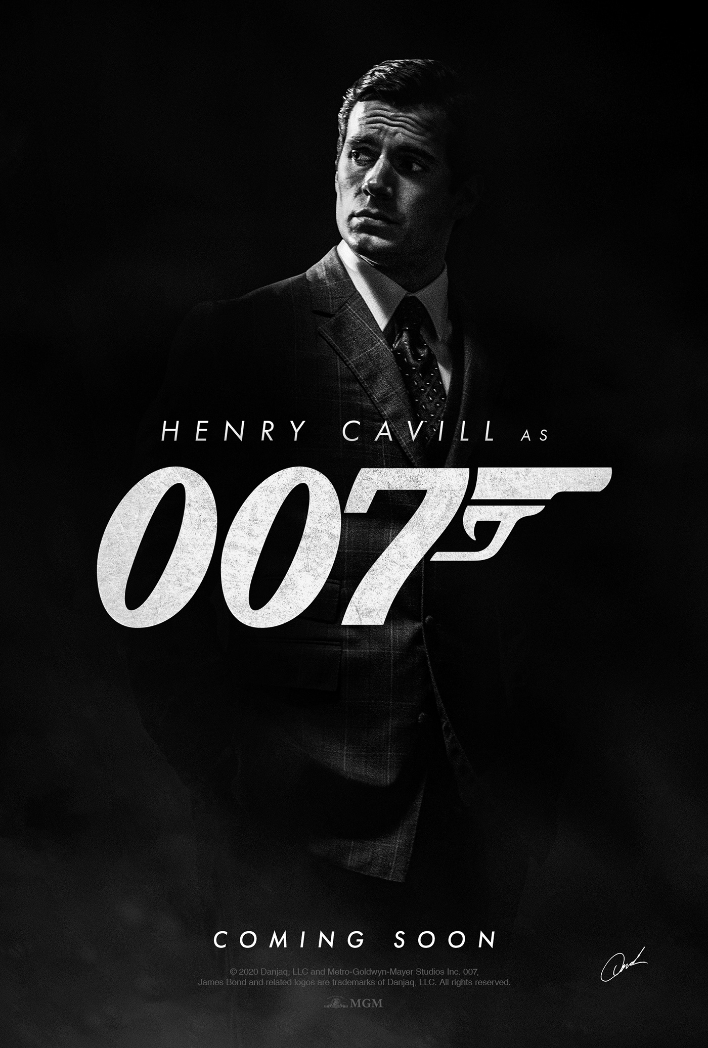 Cinema design Film   henry cavill james bond keyart movie poster