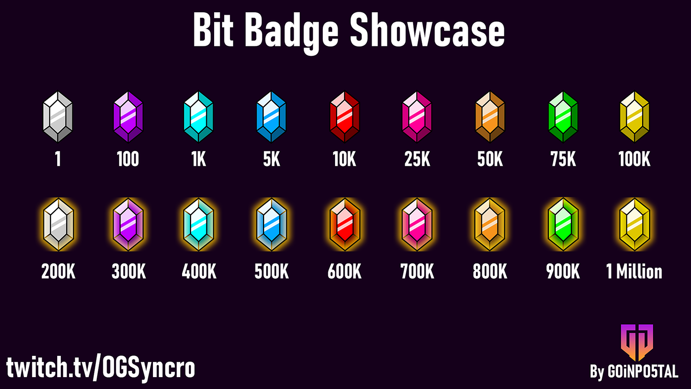 Badges bit Twitch