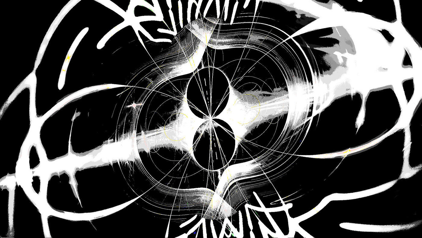 Abstract Art Digital Art  Eight fractal art infinity Number 8 Techspressionism techspressionist