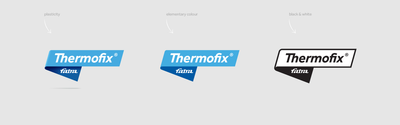 fatra ribbon concept stripe Corporate Identity CI thermofix