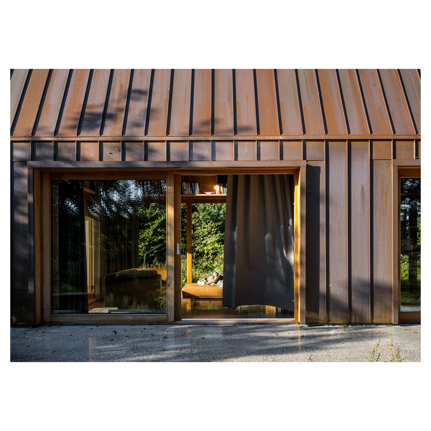 architecture brass cabin denmark detail forest house nordic SLETH