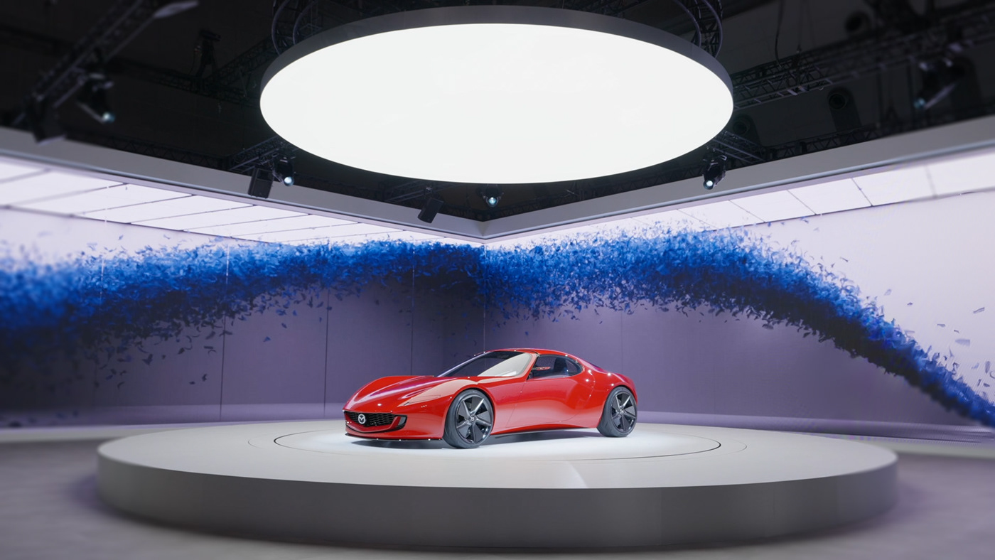car 3D interior design  CGI simulation motion design graphics animation  houdini vfx