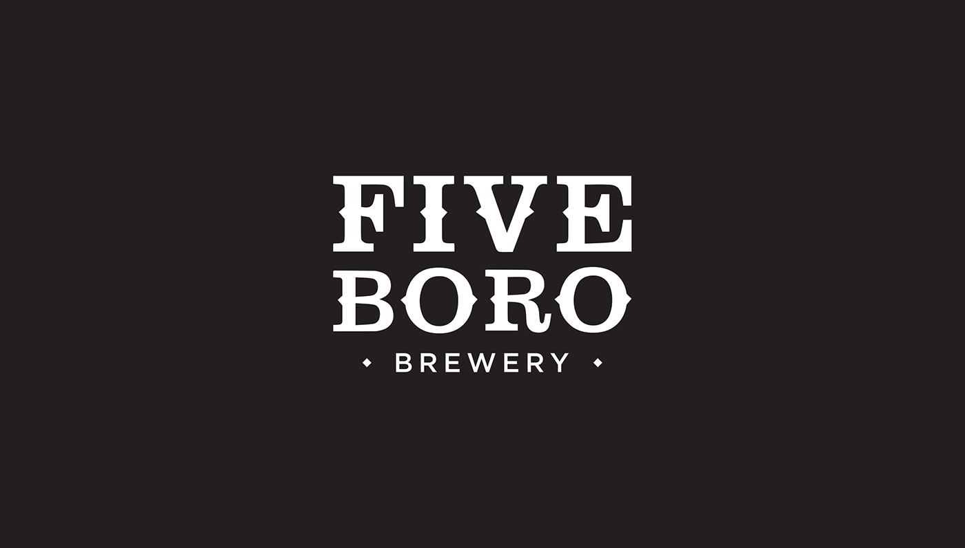 identity Branding & Identity brewery New York Five Boro beer