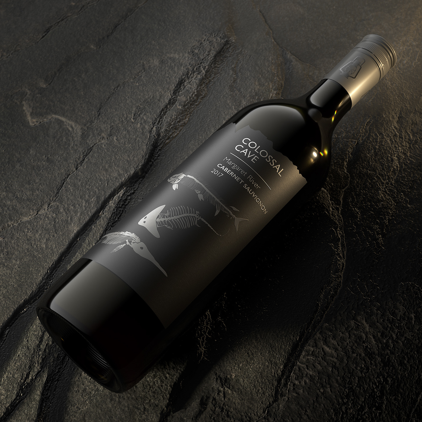 3D renders Arnold Render cinema 4d packaging design Wine Labels