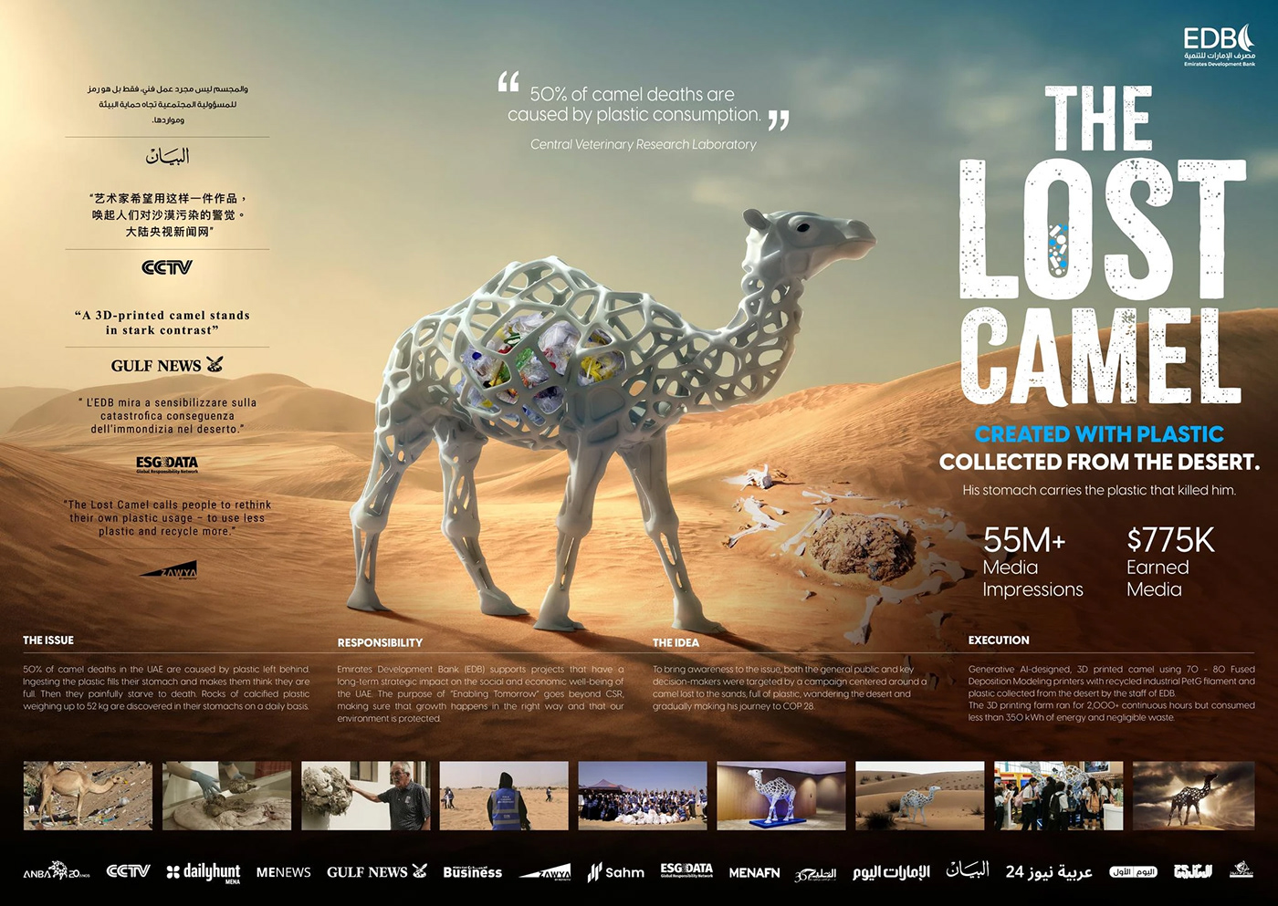 GRAND PRIX Outdoor dubai desert environment Bank lost camel