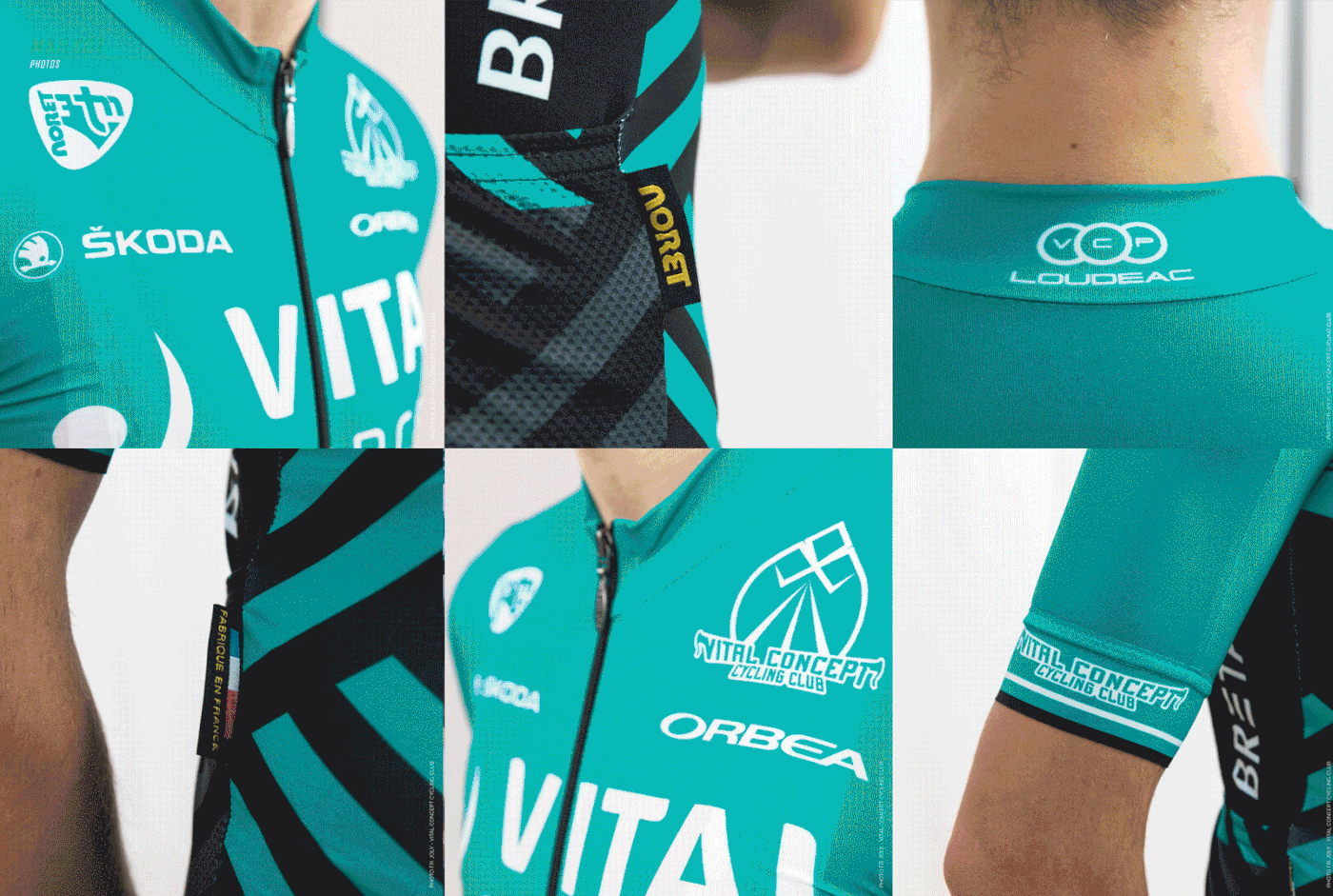 branding  bretagne Cycling design graphic design  identity jersey kit sport visual identity