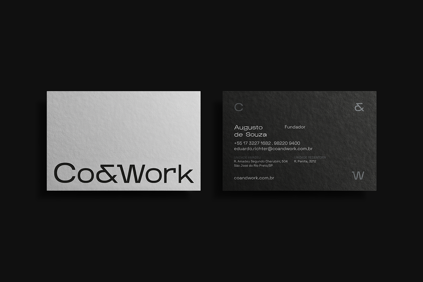 coworking branding  colaboração co&work espaço colabrativo